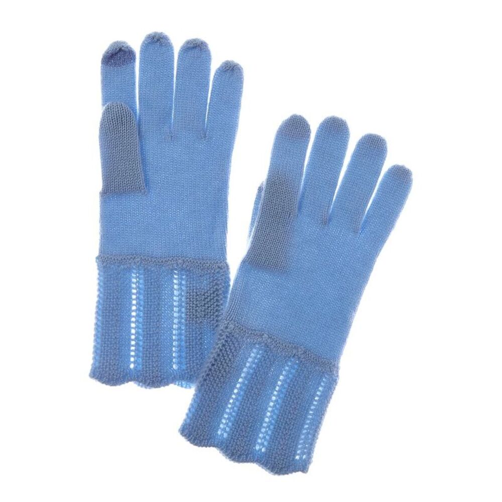 Sofiacashmere Cashmere Gloves, Blue